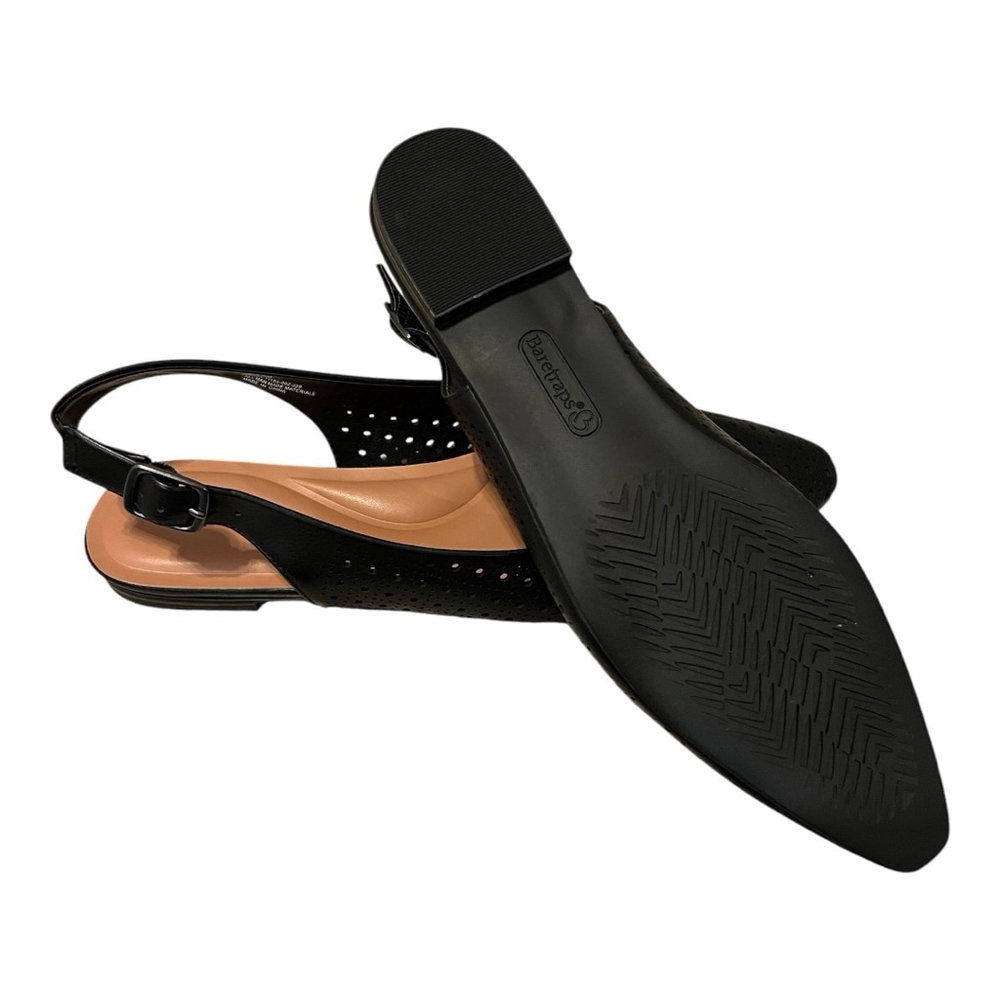 Baretraps Riva sling back‎ Flats Shoes, Size 8M, Black - Picture 8 of 9